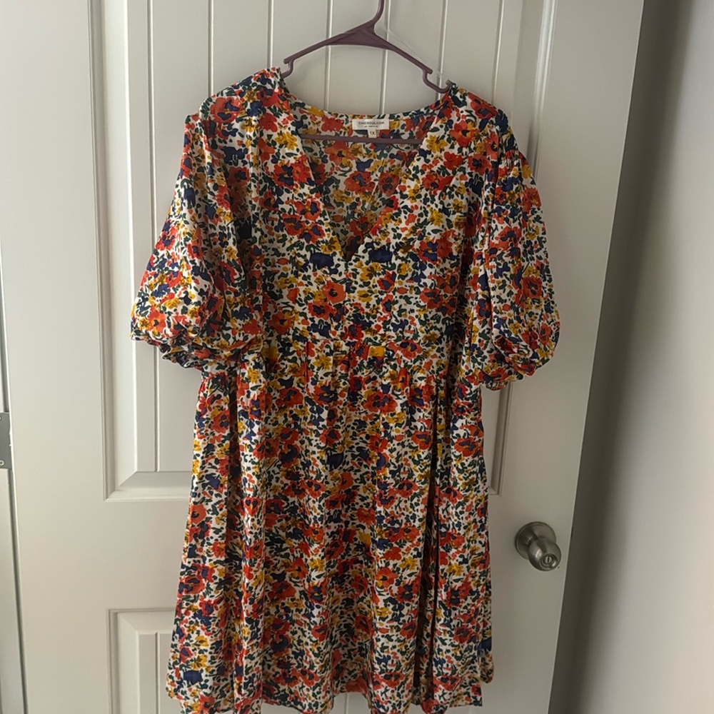 Chic Soul Floral Dress